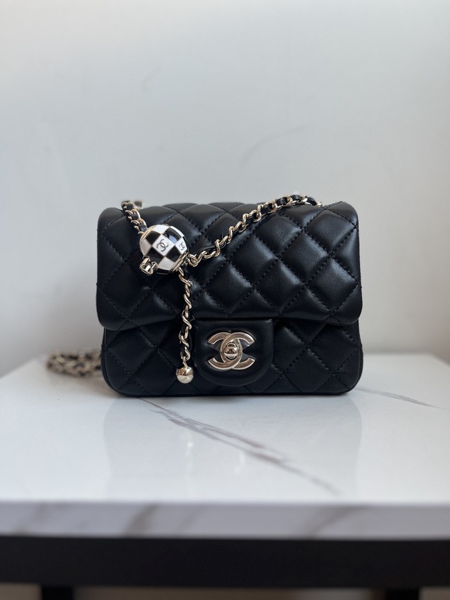 CHANEL MINI FLAP BAG AS1786 black