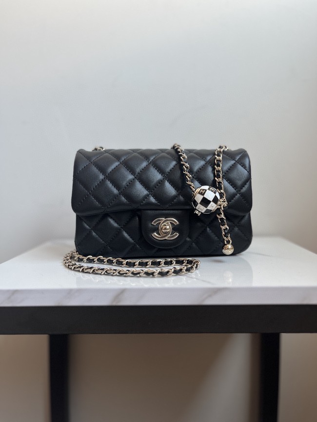 CHANEL MINI FLAP BAG AS1787 black