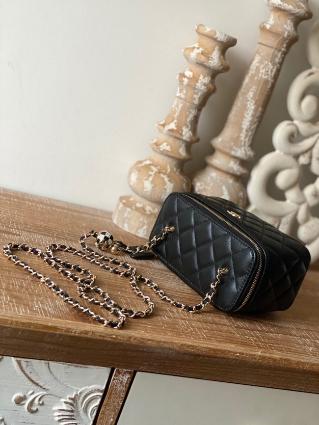 CHANEL VANITY WITH CHAIN 81242 black