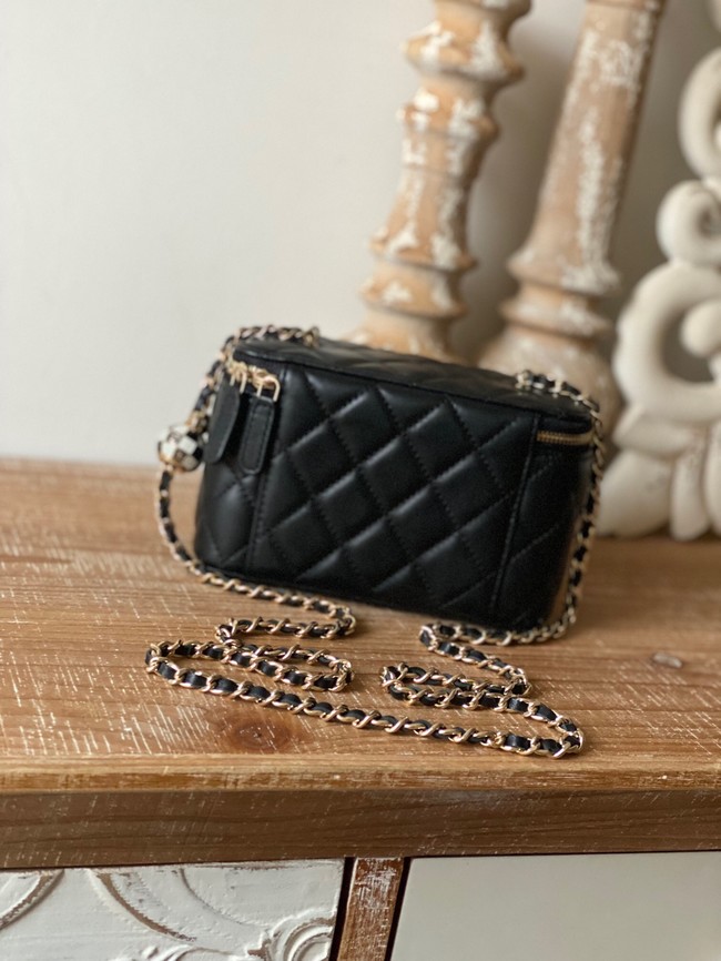 CHANEL VANITY WITH CHAIN 81242 black