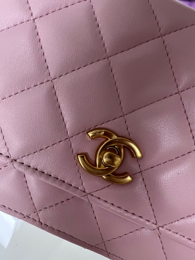 CHANEL WALLET ON CHAIN AP1450 pink