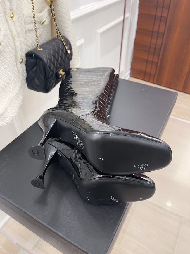 Chanel boot heel height 9CM 41925-2