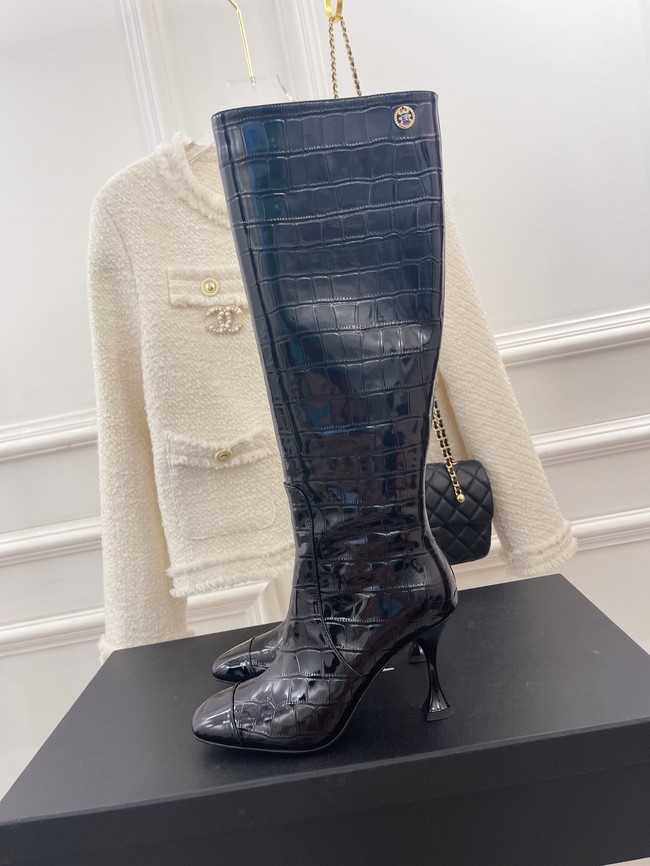 Chanel boot heel height 9CM 41925-2