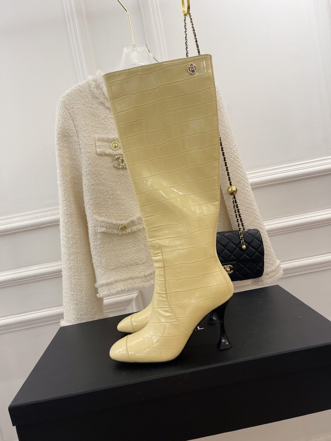 Chanel boot heel height 9CM 41925-3