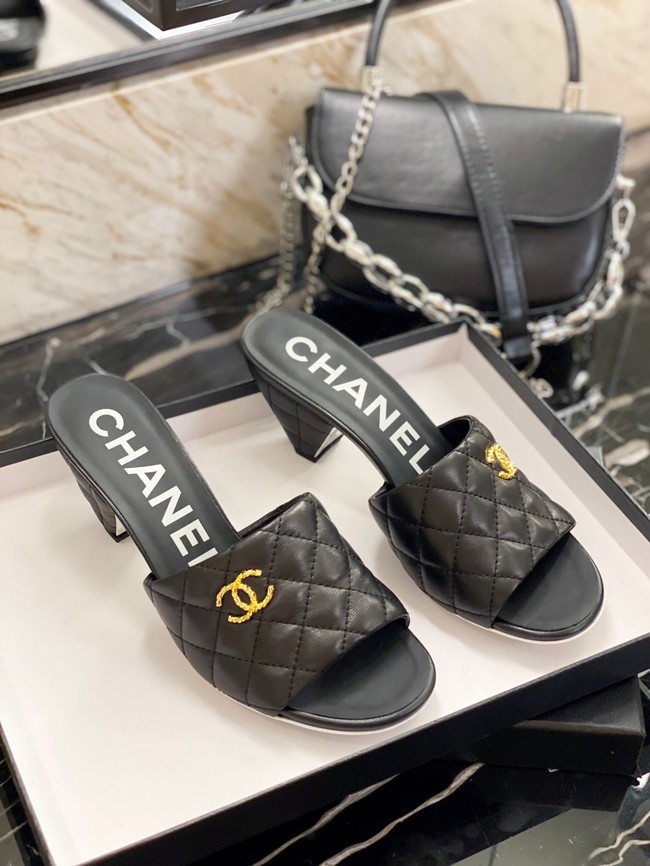 Chanel slipper heel height 5.5CM 41923-2