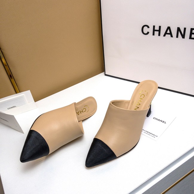 Chanel slipper heel height5CM 41924-1