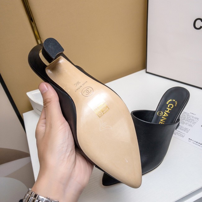 Chanel slipper heel height 5CM 41924-2