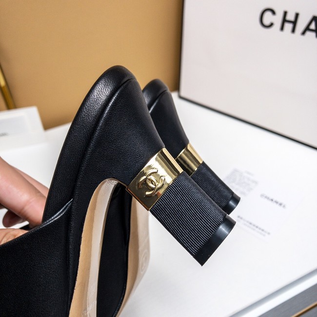 Chanel slipper heel height 5CM 41924-2