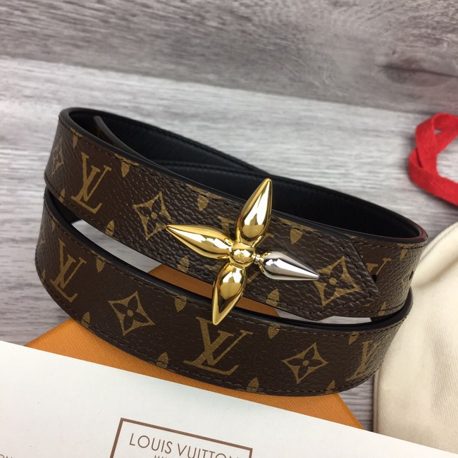 Louis Vuitton 25MM Leather Belt 71118