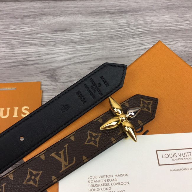 Louis Vuitton 25MM Leather Belt 71118