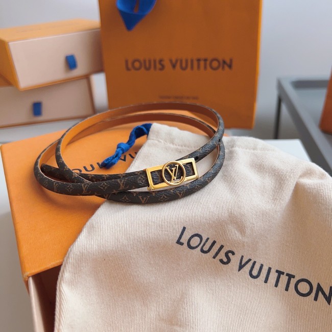 Louis Vuitton 8MM Leather Belt 71115