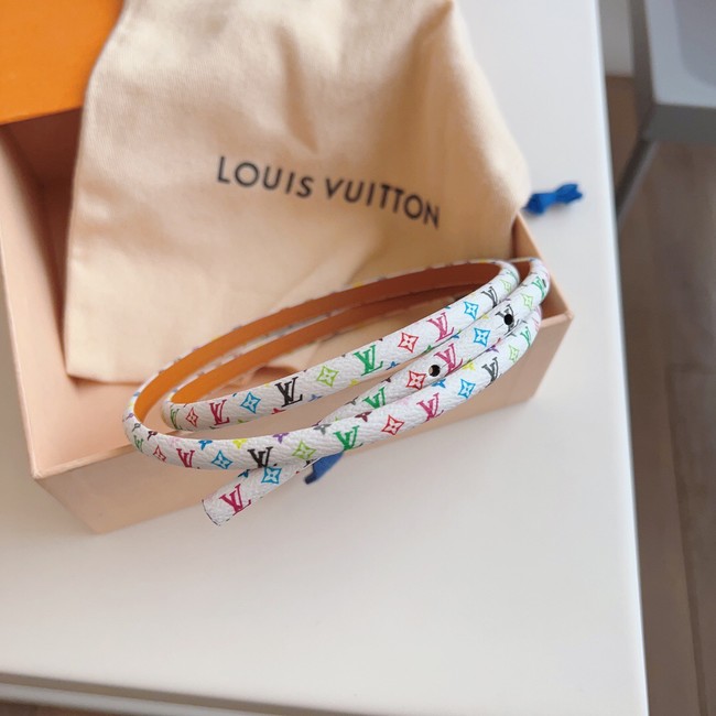 Louis Vuitton 8MM Leather Belt 71116