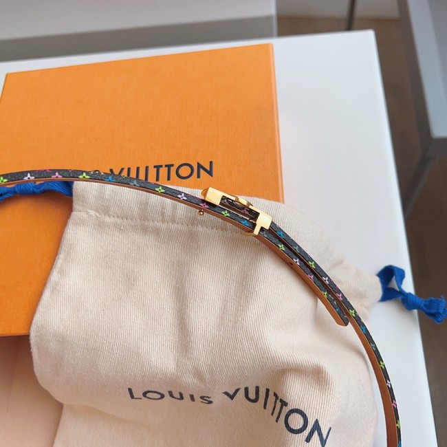 Louis Vuitton 8MM Leather Belt 71117