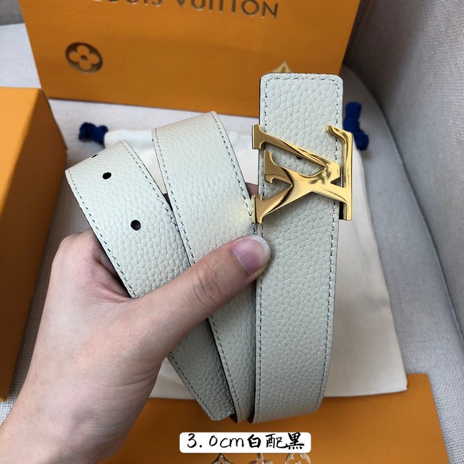 Louis Vuitton 30MM Leather Belt 71149