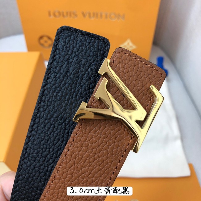 Louis Vuitton 30MM Leather Belt 71151