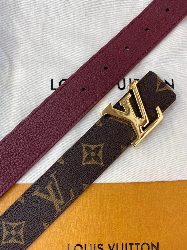Louis Vuitton 30MM Leather Belt 71152