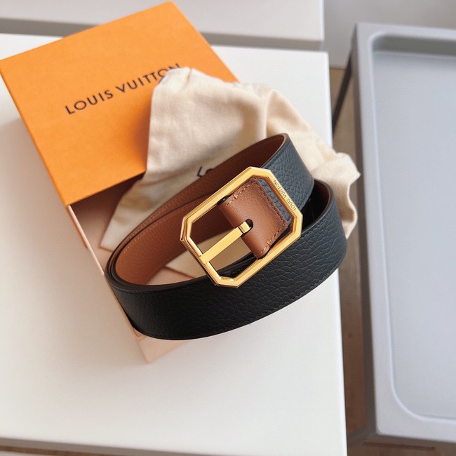 Louis Vuitton 35MM Leather Belt 71147