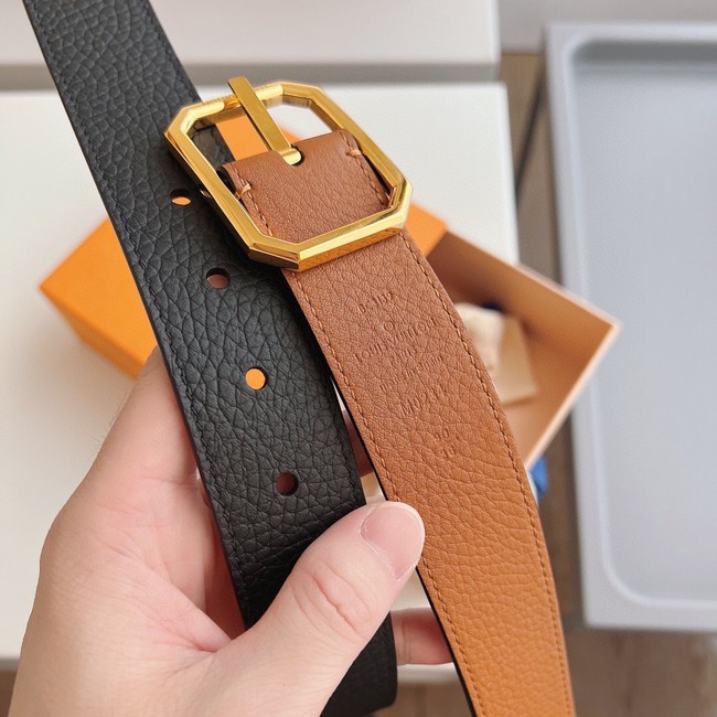 Louis Vuitton 35MM Leather Belt 71147