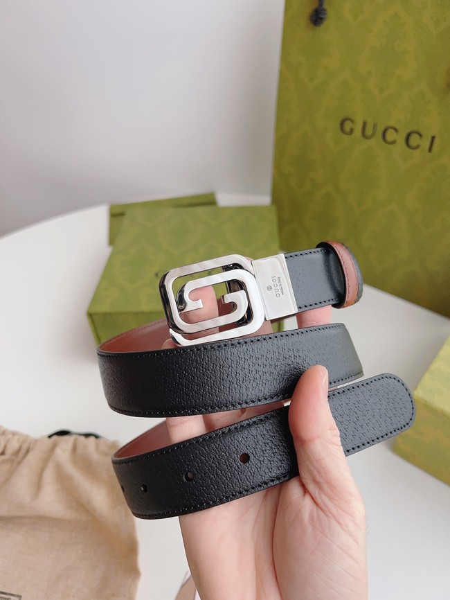 Gucci 30MM Leather Belt 71176