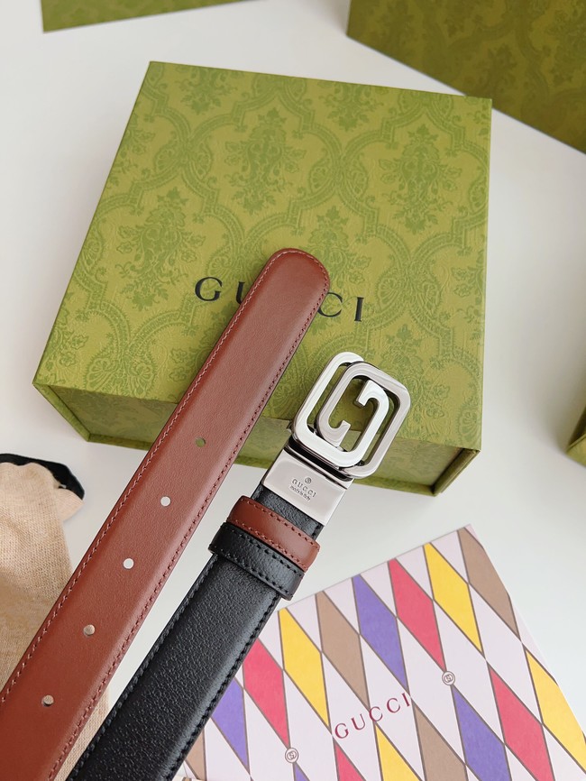 Gucci 30MM Leather Belt 71176