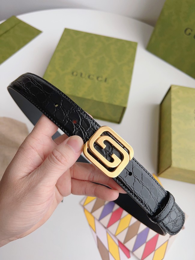 Gucci 30MM Leather Belt 71184