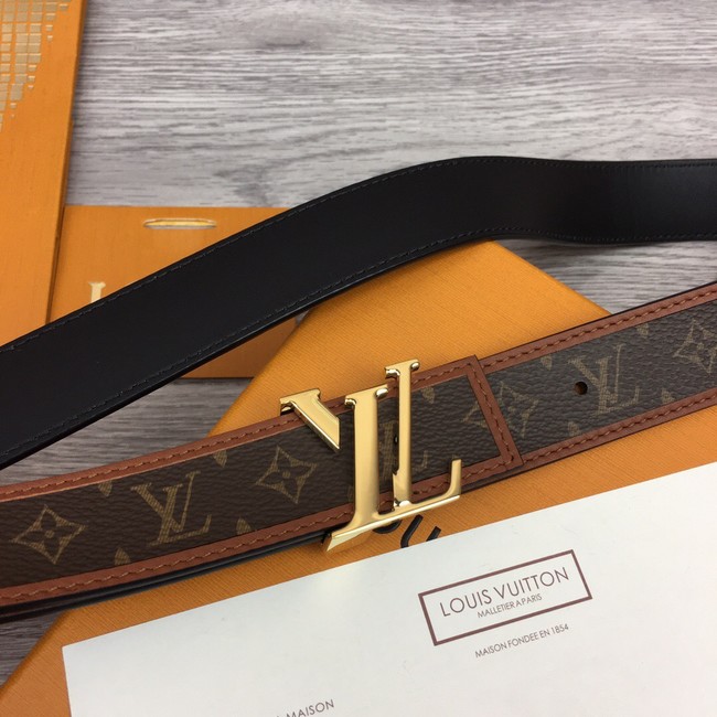 Louis Vuitton 30MM Leather Belt 71159