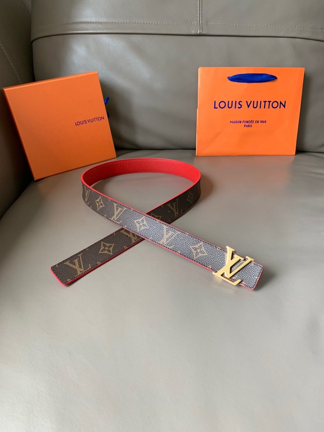 Louis Vuitton 30MM Leather Belt 71163