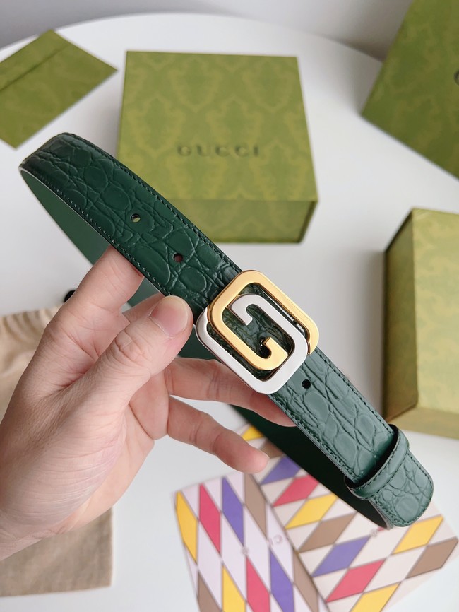 Gucci 30MM Leather Belt 71187