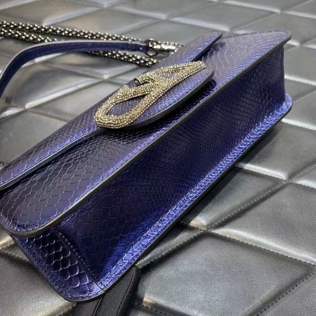 VALENTINO Loco Crystal bag 2B0K30 dark blue