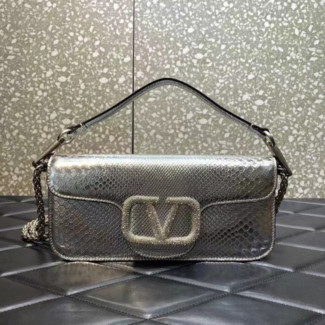 VALENTINO Loco Crystal bag 2B0K30 silver