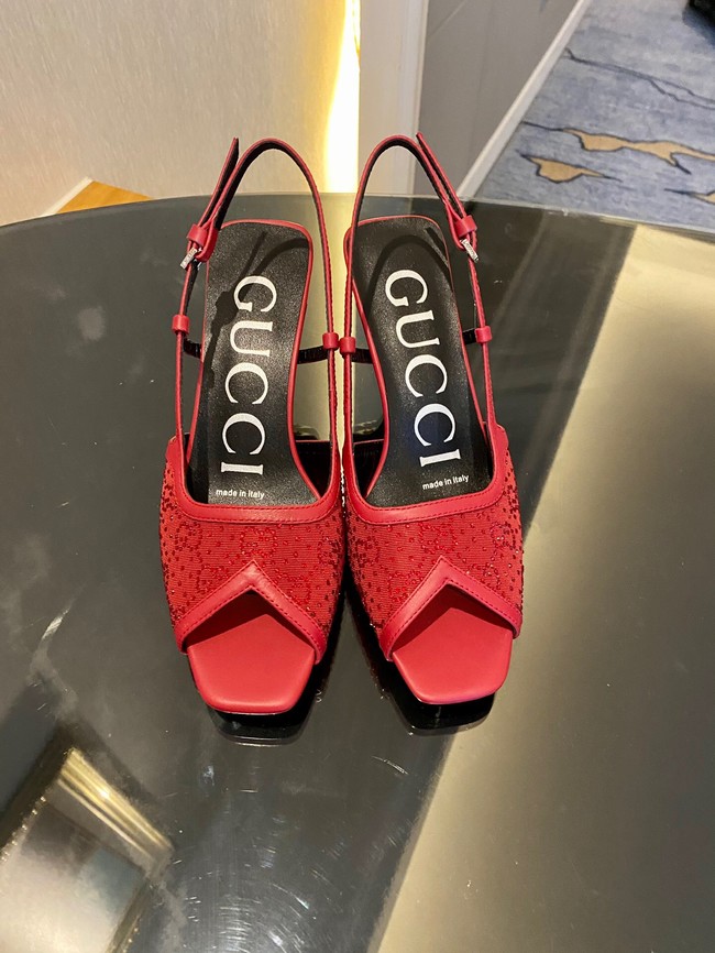 Gucci Sandals heel height 7.5CM 91915-4