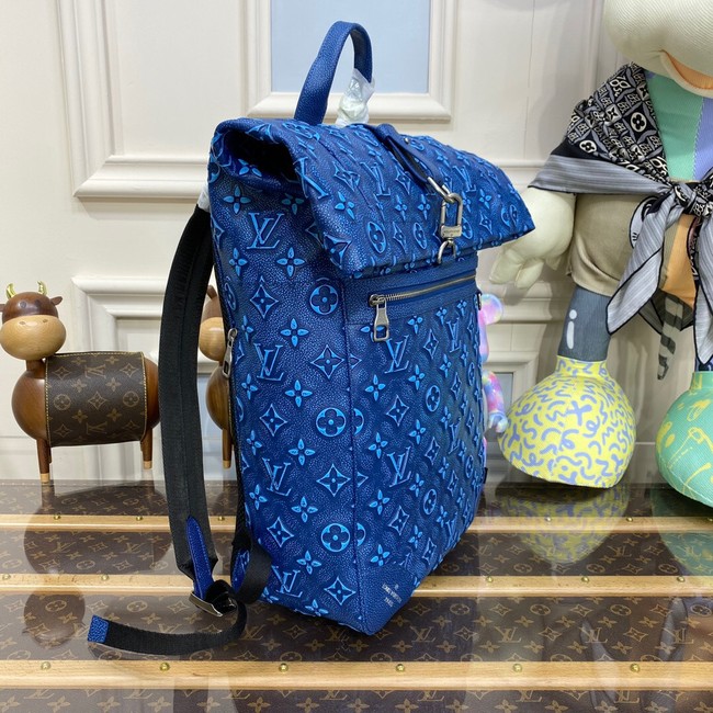 Louis Vuitton ROLL TOP BACKPACK M21359 BLUE