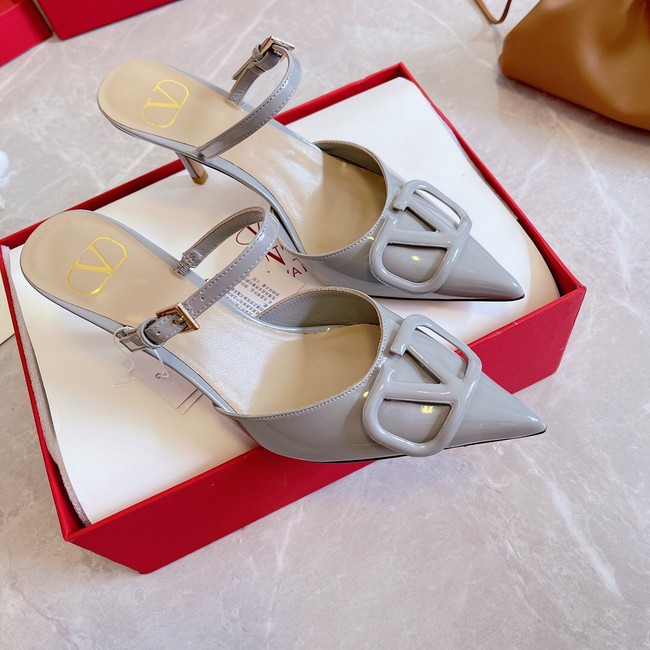 Valentino slipper heel height 8CM 91955-2