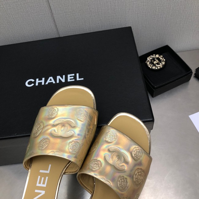 Chanel slipper heel height 6CM 91971-3