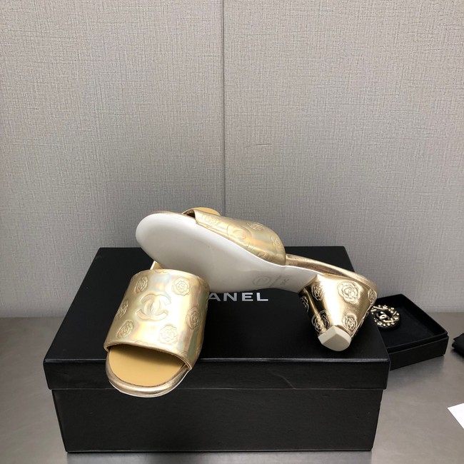 Chanel slipper heel height 6CM 91971-3