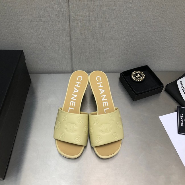 Chanel slipper heel height 6CM 91971-4