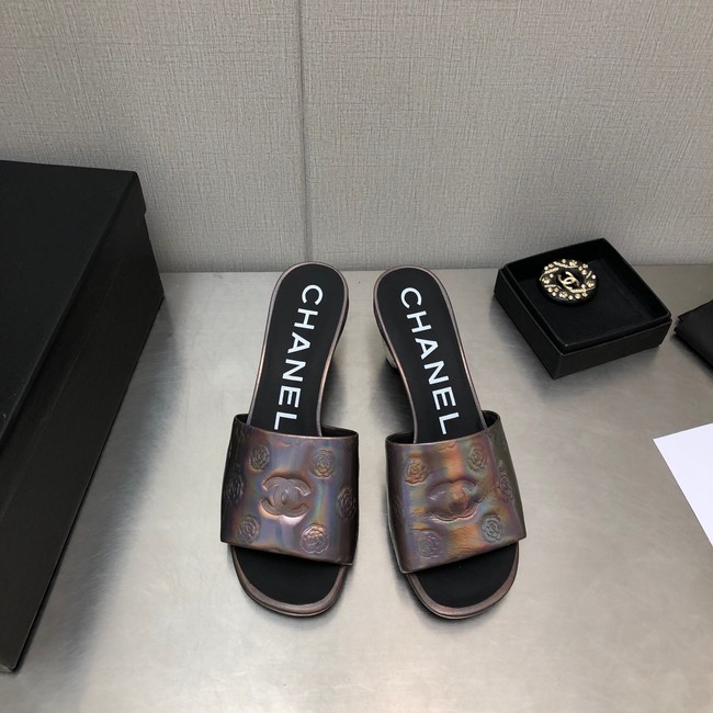 Chanel slipper heel height 6CM 91971-5