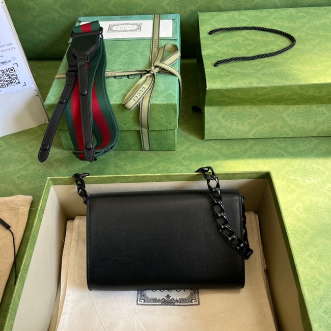 Gucci Horsebit 1955 mini bag 724713 Black