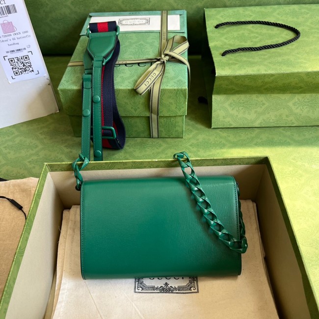 Gucci Horsebit 1955 mini bag 724713 Green