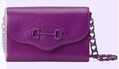 Gucci Horsebit 1955 mini bag 724713 Purple