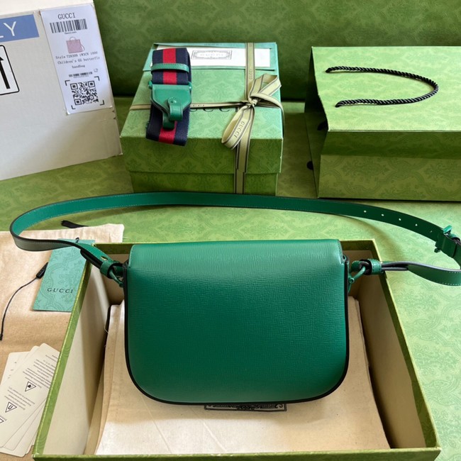 Gucci Horsebit 1955 small shoulder bag 726226 Green