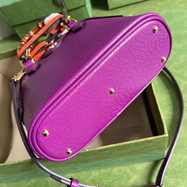 Gucci Diana mini tote bag 715775 Purple