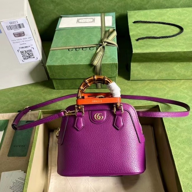 Gucci Diana mini tote bag 715775 Purple