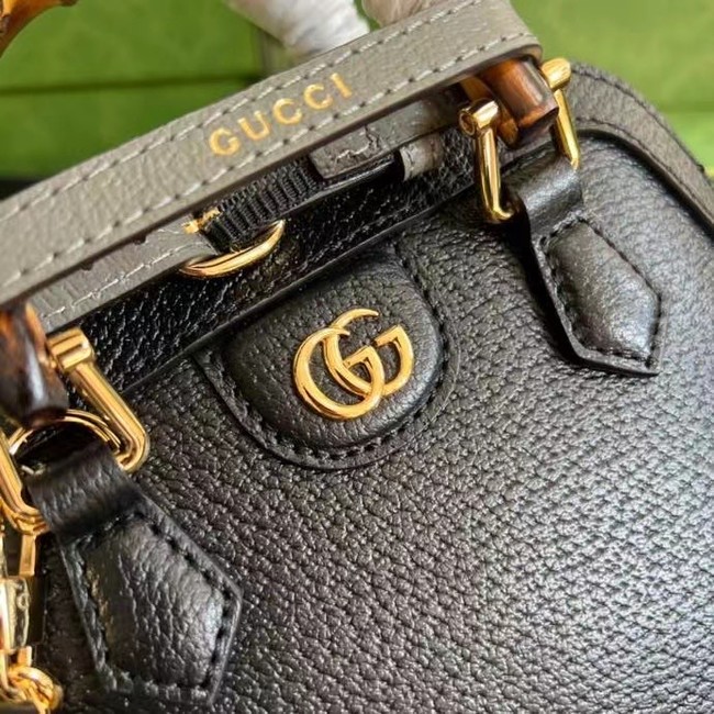 Gucci Diana mini tote bag 715775 black