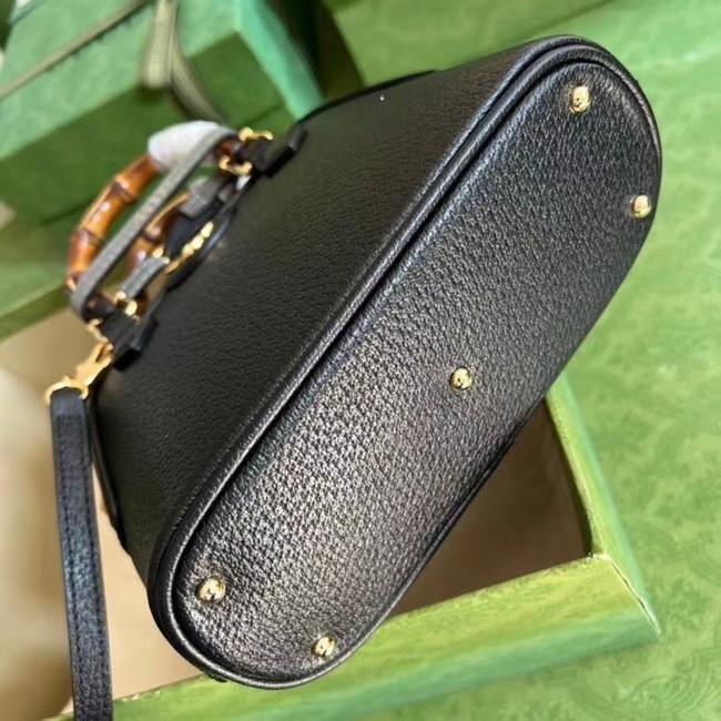 Gucci Diana mini tote bag 715775 black