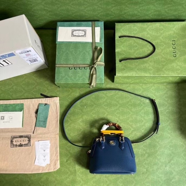 Gucci Diana mini tote bag 715775 blue