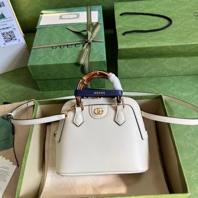 Gucci Diana mini tote bag 715775 white