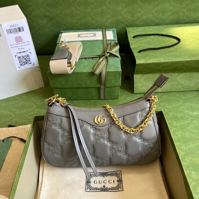 Gucci GG Matelasse handbag 735049 Grey