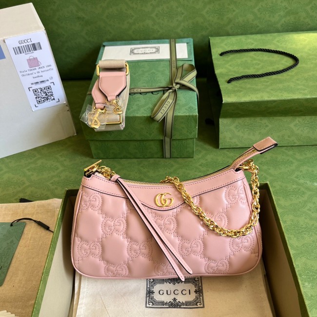 Gucci GG Matelasse handbag 735049 Pink