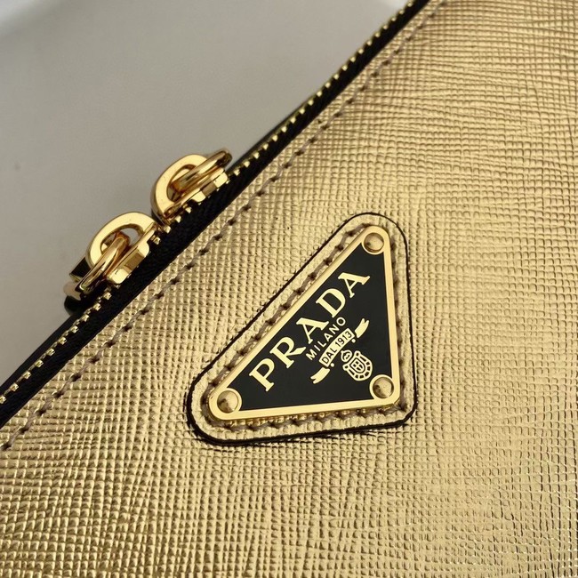 Prada Brique Saffiano leather bag 2VH070 gold